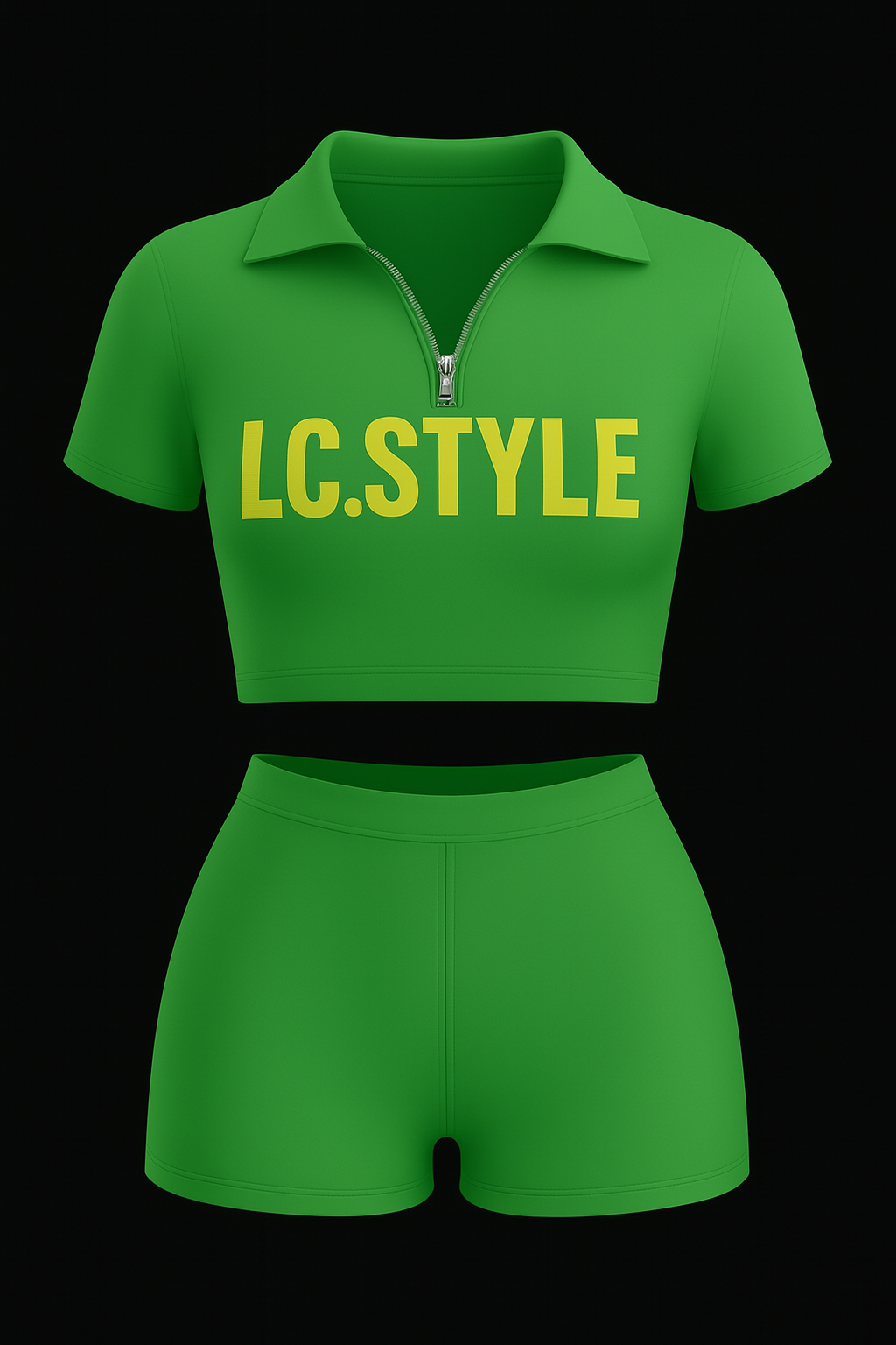 Green Female LC. Style Bold Fit - Front view